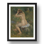 Pierre Auguste Renoir: A Bather, Poster in 17x13"(A3) Frame