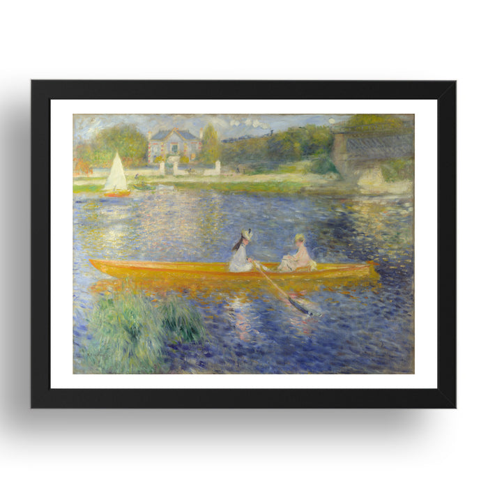 Pierre Auguste Renoir: The Skiff (La Yole), Poster in 17x13