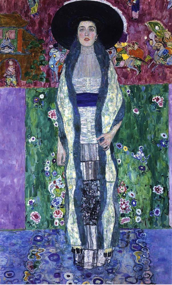 Portrait of Adele Bloch-Bauer II - Gustav Klimt - 1912, 16x12" (A3) Poster Print