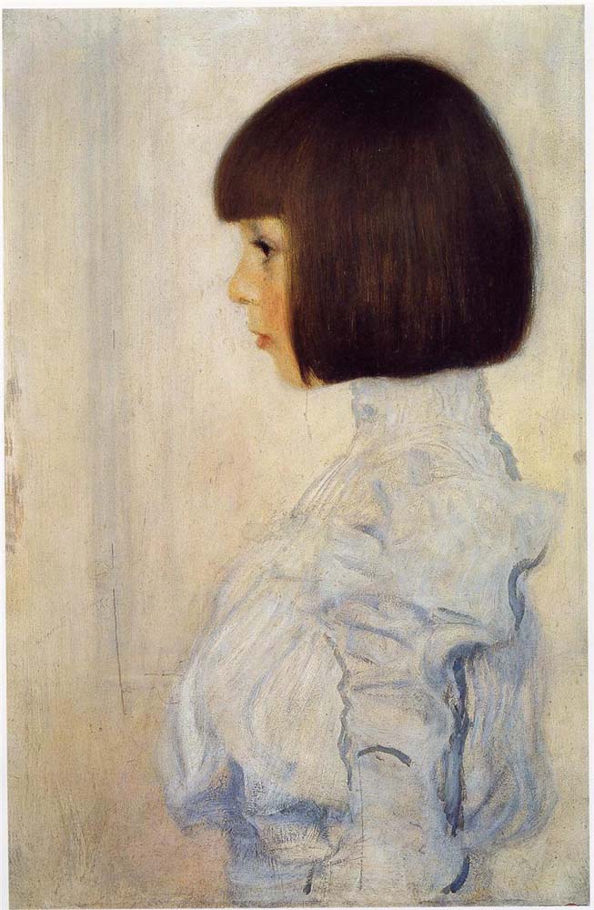 Portrait of Helene Klimt - Gustav Klimt - 1898, 16x12" (A3) Poster Print