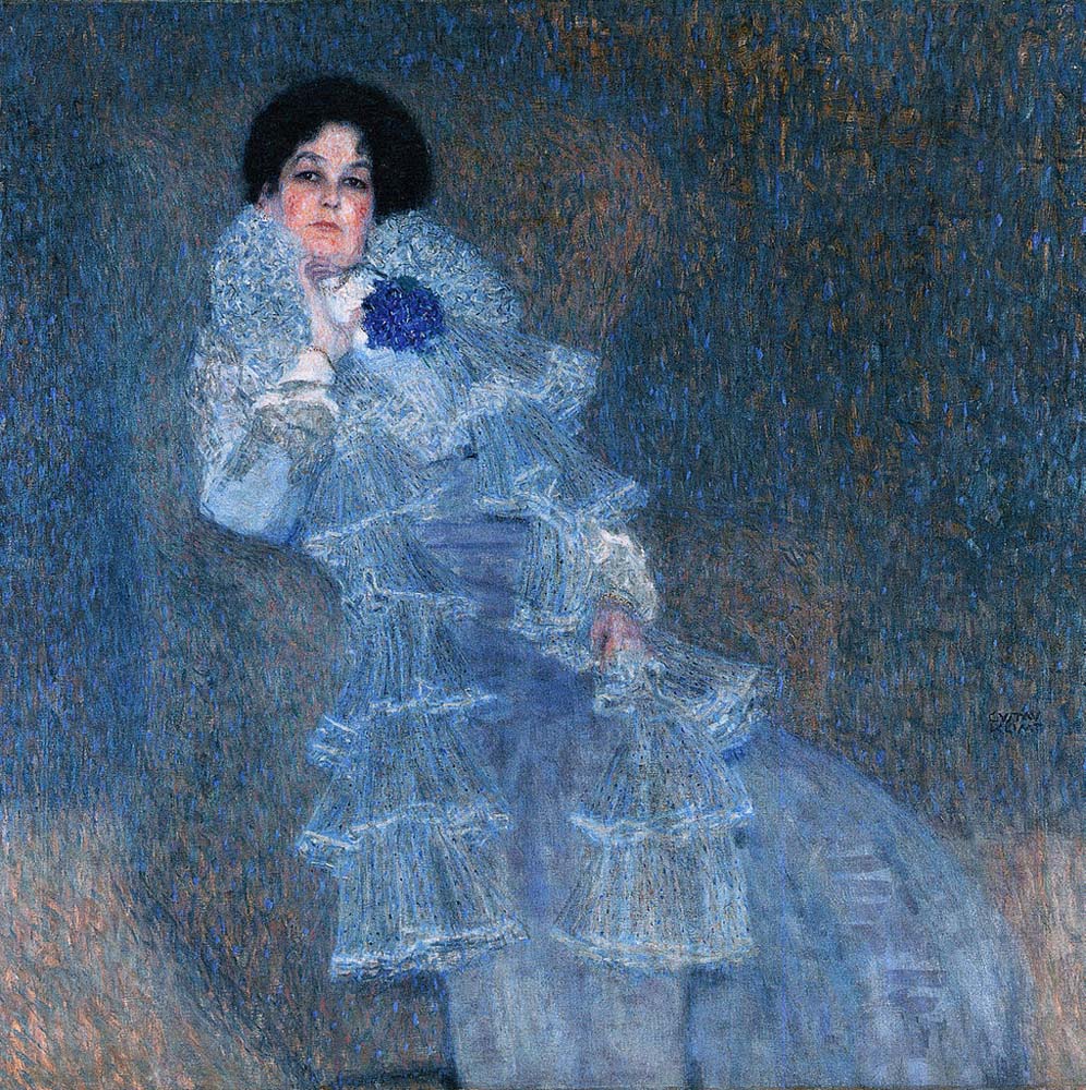 Portrait of Marie Henneberg - Gustav Klimt - 1901-1902, A4 Poster Print