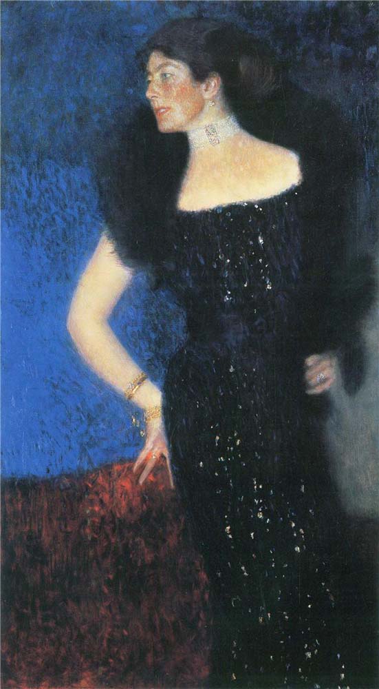 Portrait of Rose von Rosthorn-Friedmann - Gustav Klimt - 1901, 16x12" (A3) Poster Print