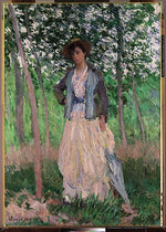 Claude Monet:The Stroller 1887-16x12"(A3) Poster