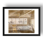 RNAS_Sick_Bay,_Dundee with Seaplanes 1941 by Eric Ravilious, 17x13" Frame