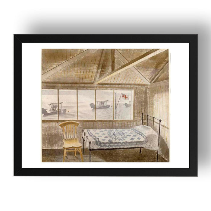 RNAS_Sick_Bay,_Dundee with Seaplanes 1941 by Eric Ravilious, 17x13