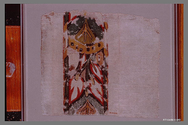 :Fragment with a Lotus Band Motif 5th–6th century-16x12"(A3) Poster