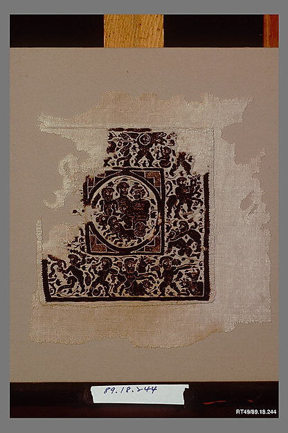:Fragment with the Triumph of Dionysos and the Labors of Her-16x12"(A3) Poster