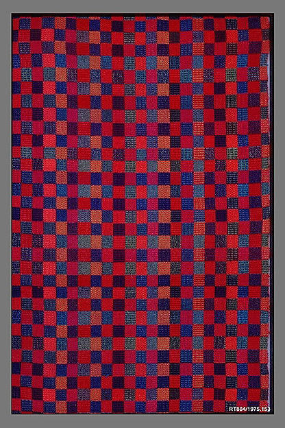 :"Checkerboard" Textile -16x12"(A3) Poster