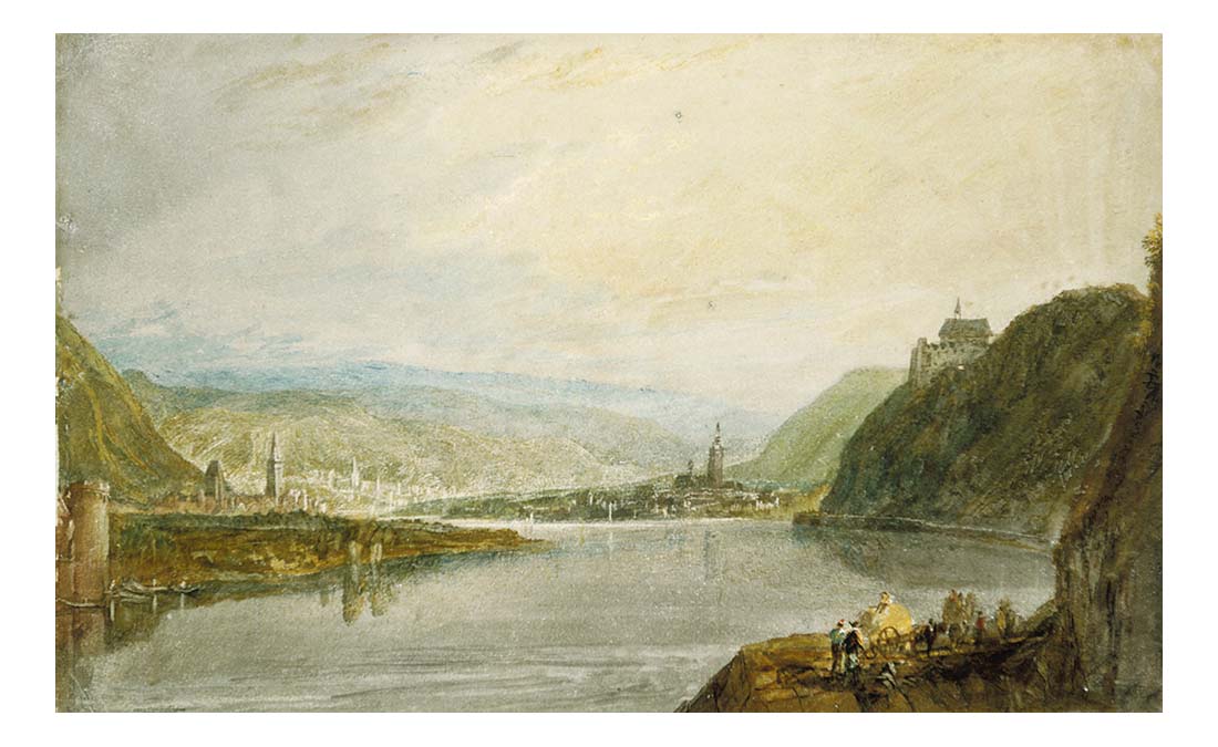 Remagen, Erpel and Linz, 1817 by John Mallord William Turner RA