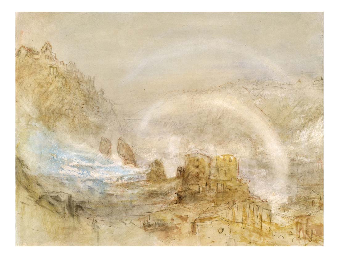 Rheinfel, 1841 by John Mallord William Turner RA