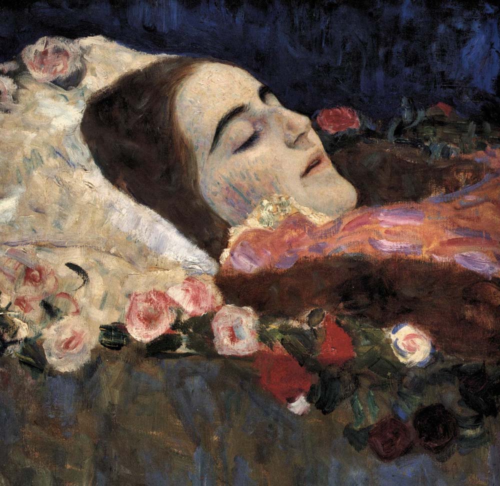 Ria Munk On Her Deathbed - Gustav Klimt - 1912, 16x12" (A3) Poster Print