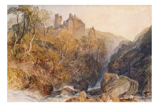 Rosslyn Castle, 1817 by John Mallord William Turner RA