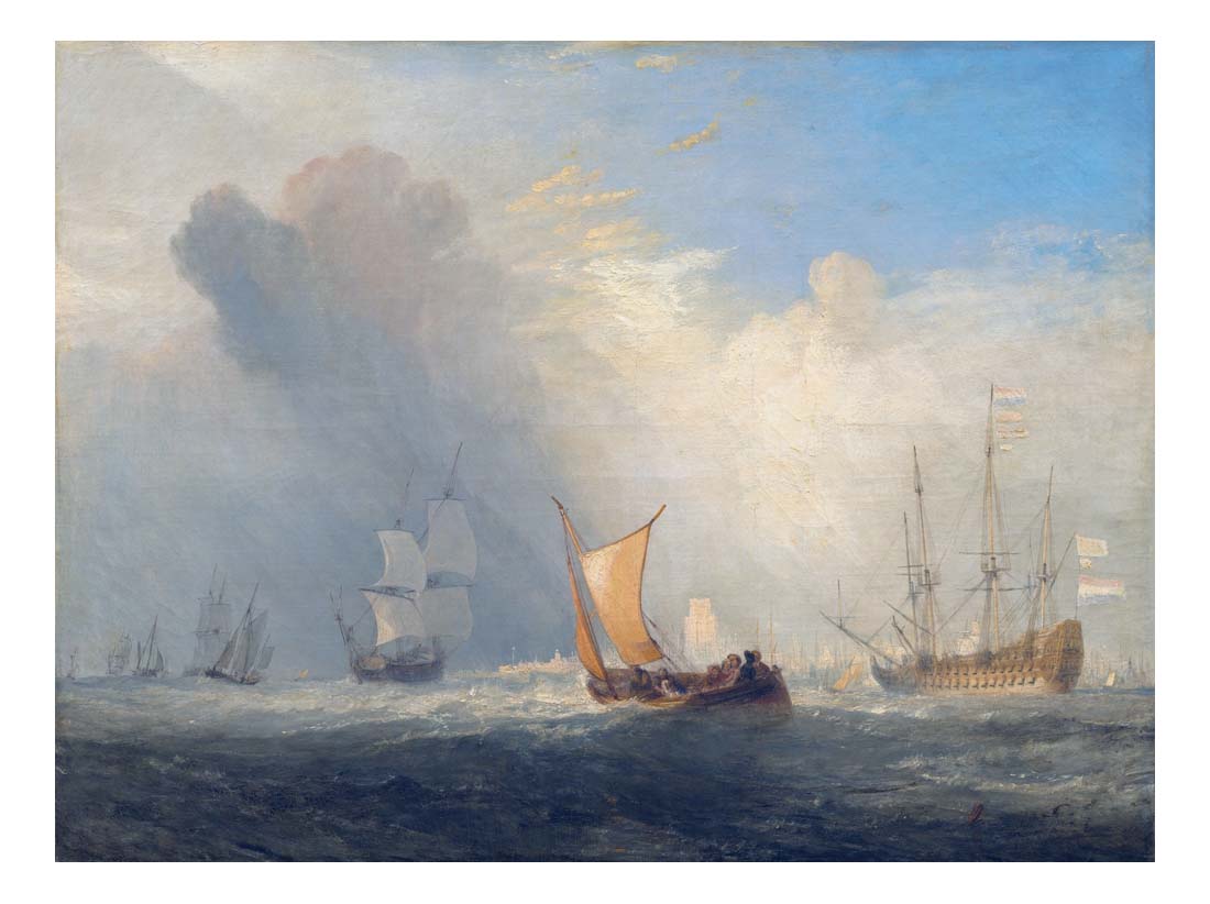 Rotterdam Ferry Boat, 1833 by John Mallord William Turner RA