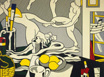 Roy Lichtenstein - Artist's Studio The Dance, vintage art, modern poster print