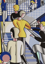 Roy Lichtenstein - Bauhaus Stairway, vintage art, modern poster print