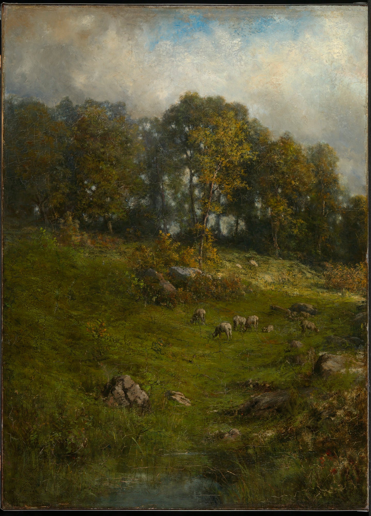 Robert C. Minor:A Hillside Pasture,16x12"(A3)Poster