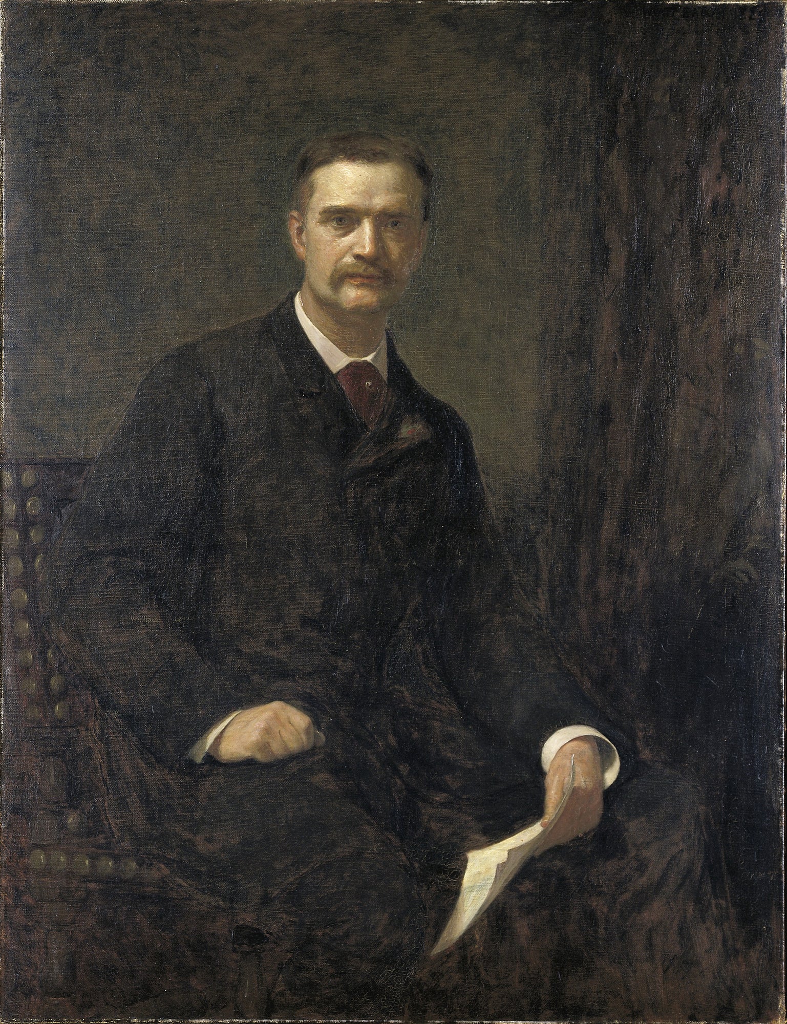 Wyatt Eaton:William T. Evans,16x12"(A3)Poster