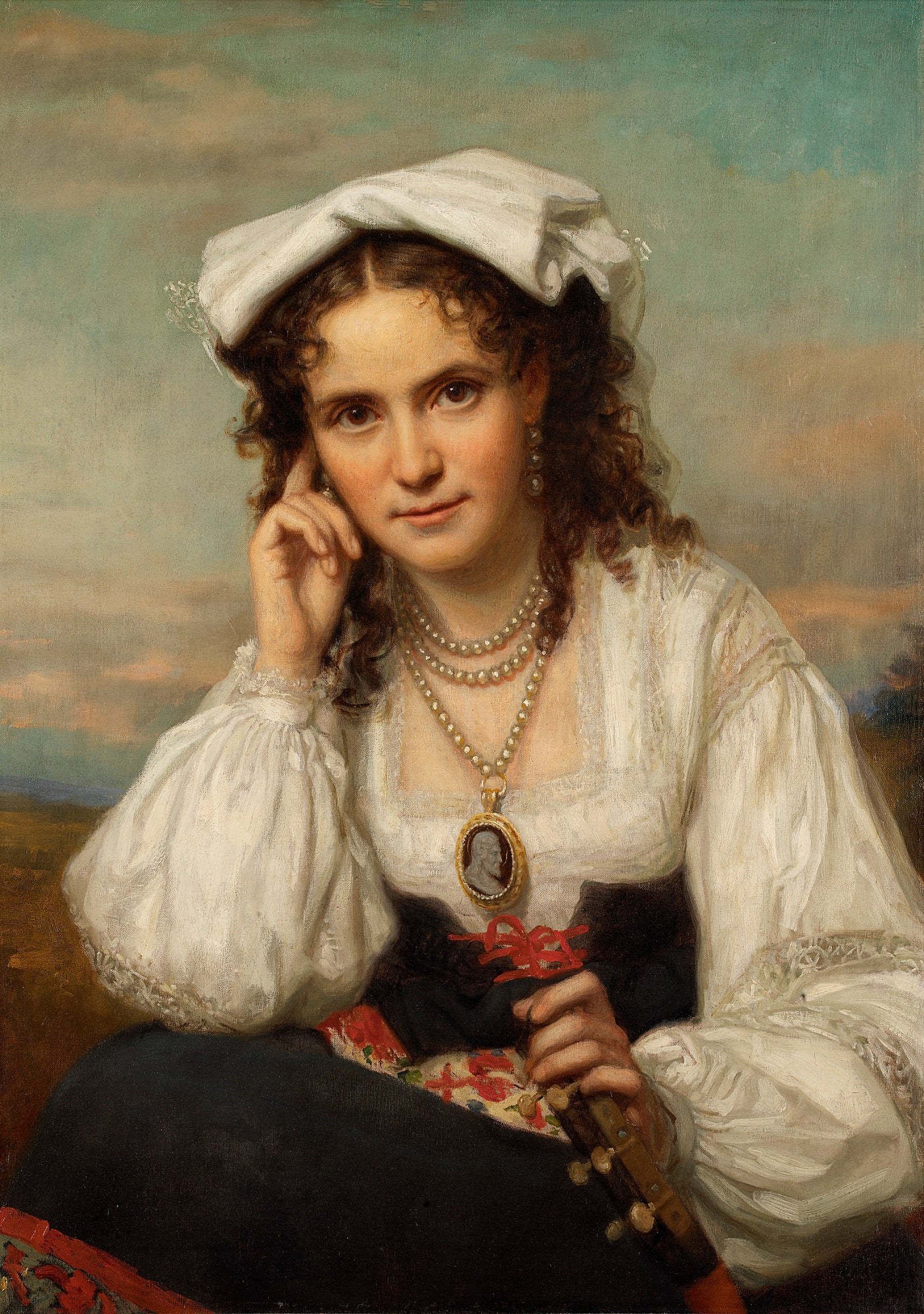 George Peter Alexander Healy:Vinnie Ream,16x12"(A3)Poster