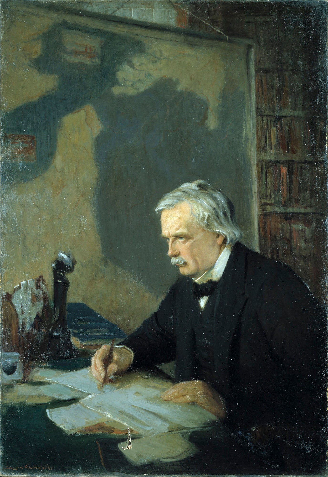 Douglas Volk:Lloyd George,16x12"(A3)Poster