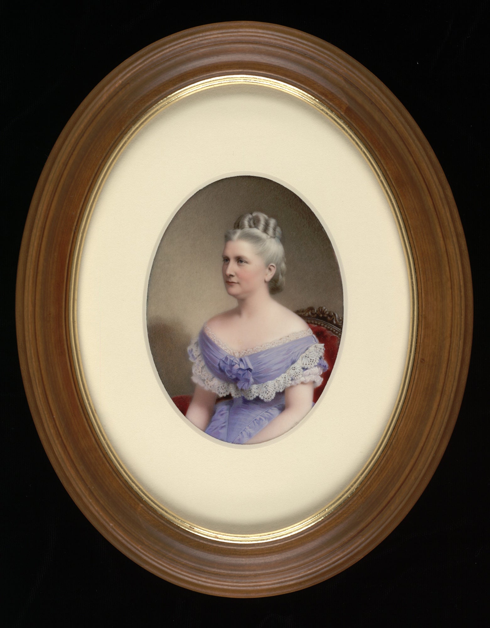 John Henry Brown:Harriet Lane Johnston,16x12"(A3)Poster