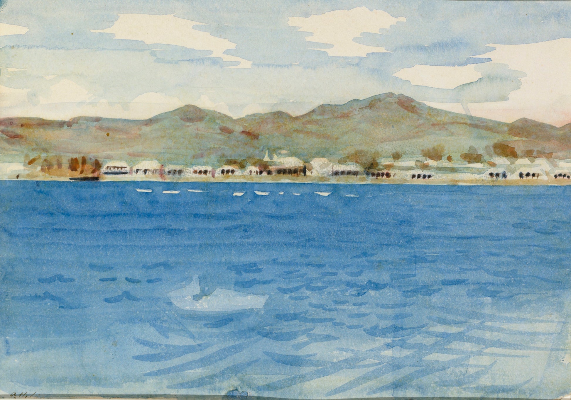 Abbott Handerson Thayer:Azores,16x12"(A3)Poster