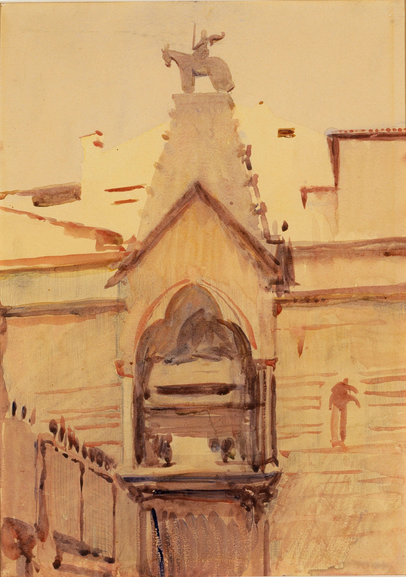 Abbott Handerson Thayer:Tomb of Verona,16x12"(A3)Poster