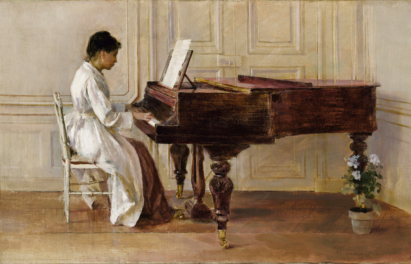 Theodore Robinson:At the Piano,16x12"(A3)Poster