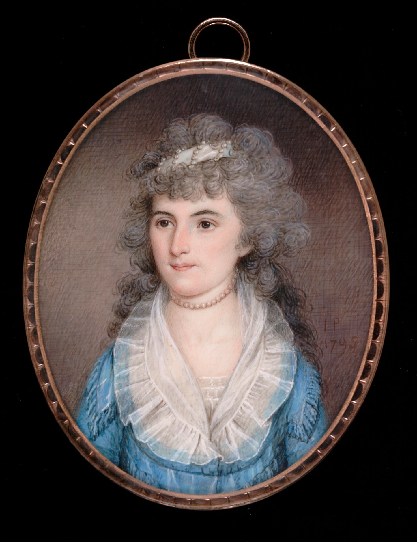 James Peale:Elizabeth Oliphant,16x12"(A3)Poster