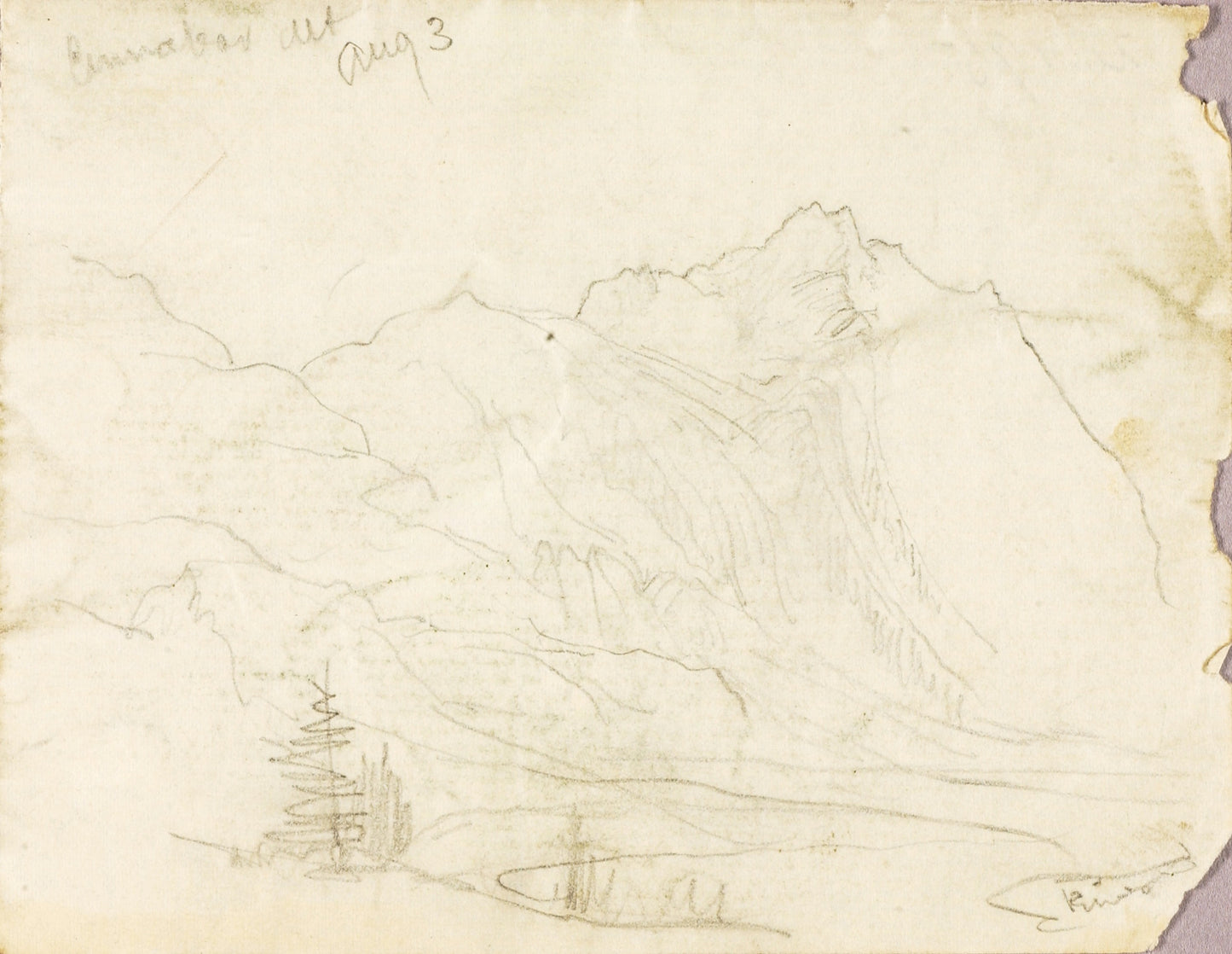Thomas Moran:Cinnabar Mt.,16x12"(A3)Poster