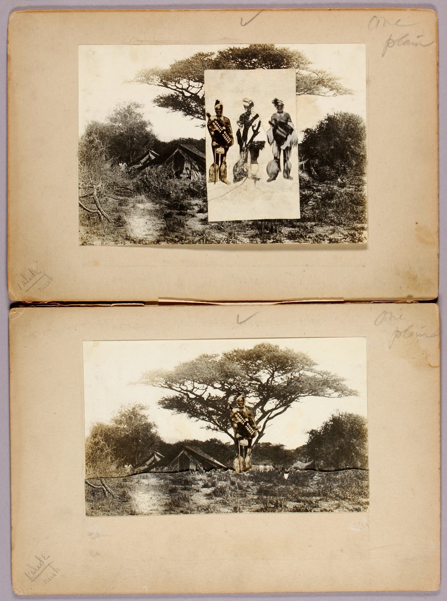 Abbott Handerson Thayer:African Scenes with Warriors--Savage,16x12"(A3)Poster