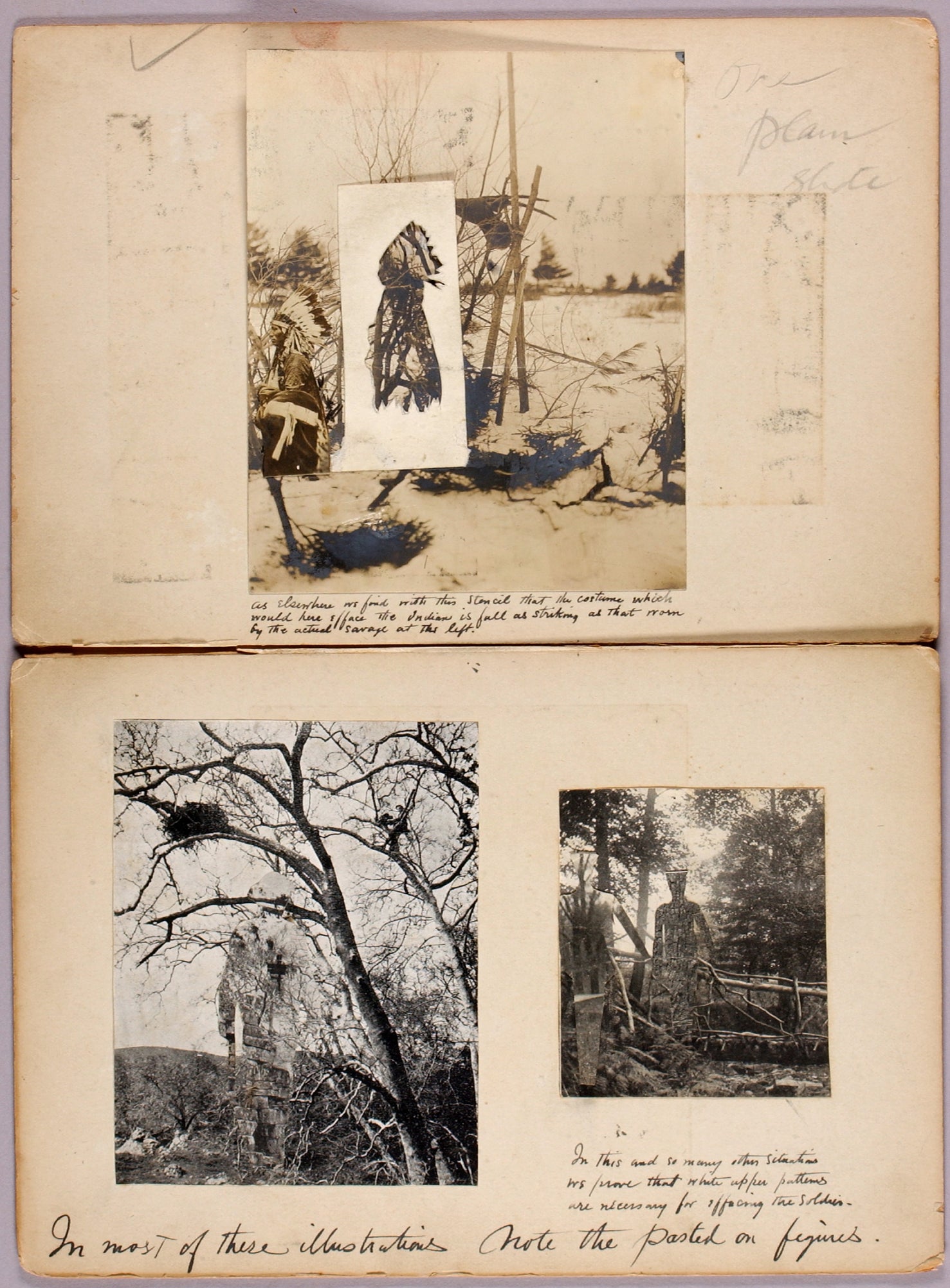 Abbott Handerson Thayer:N. American Indians and Soldiers, st,16x12"(A3)Poster