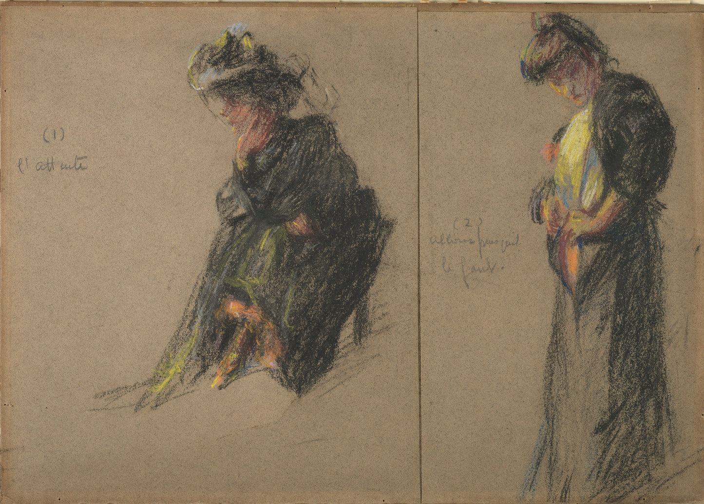 Alice Pike Barney:Street Life,16x12"(A3)Poster