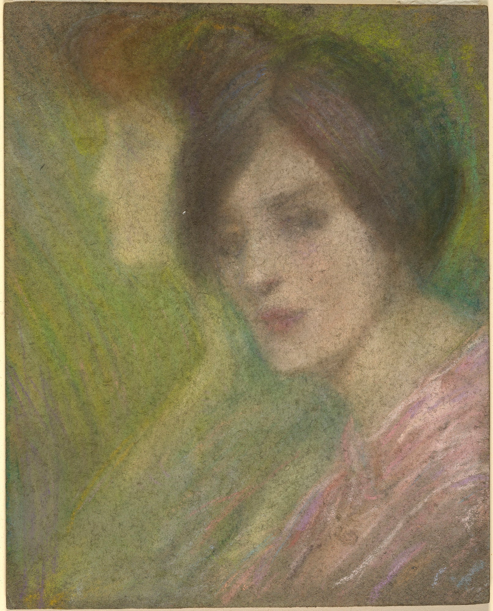 Alice Pike Barney:Two Faces,16x12"(A3)Poster
