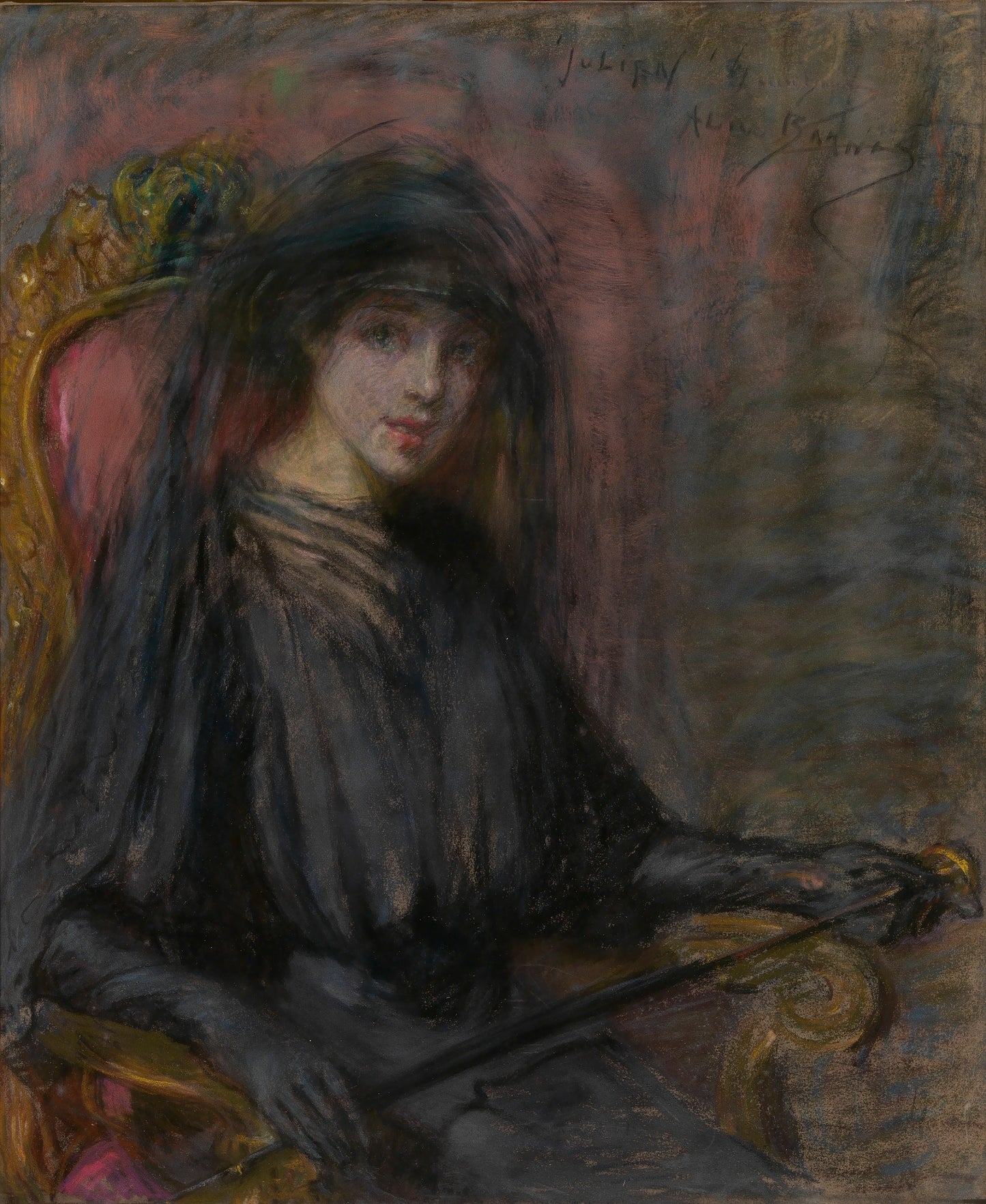 Alice Pike Barney:Julienne,16x12"(A3)Poster