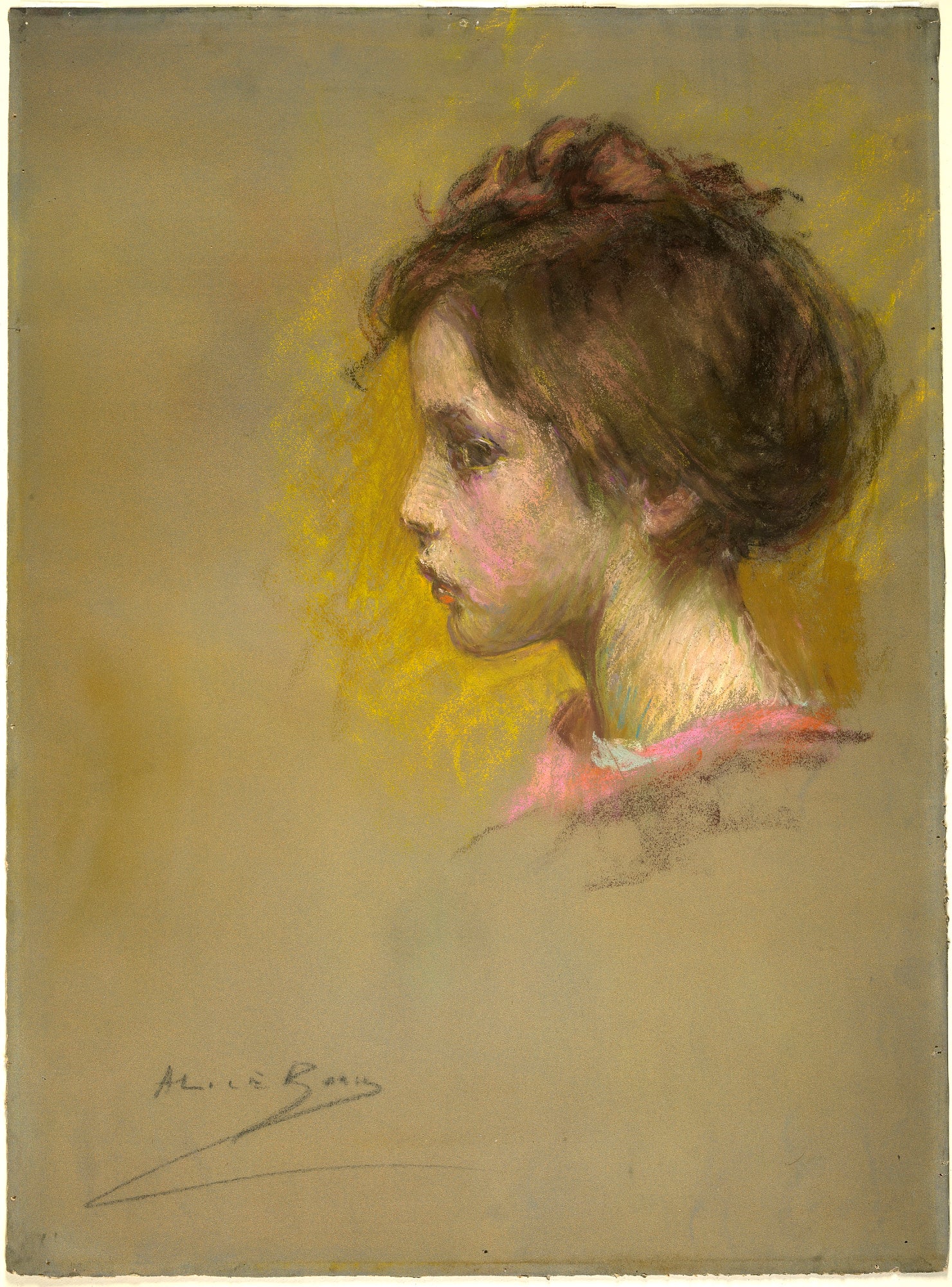Alice Pike Barney:Claudine,16x12"(A3)Poster