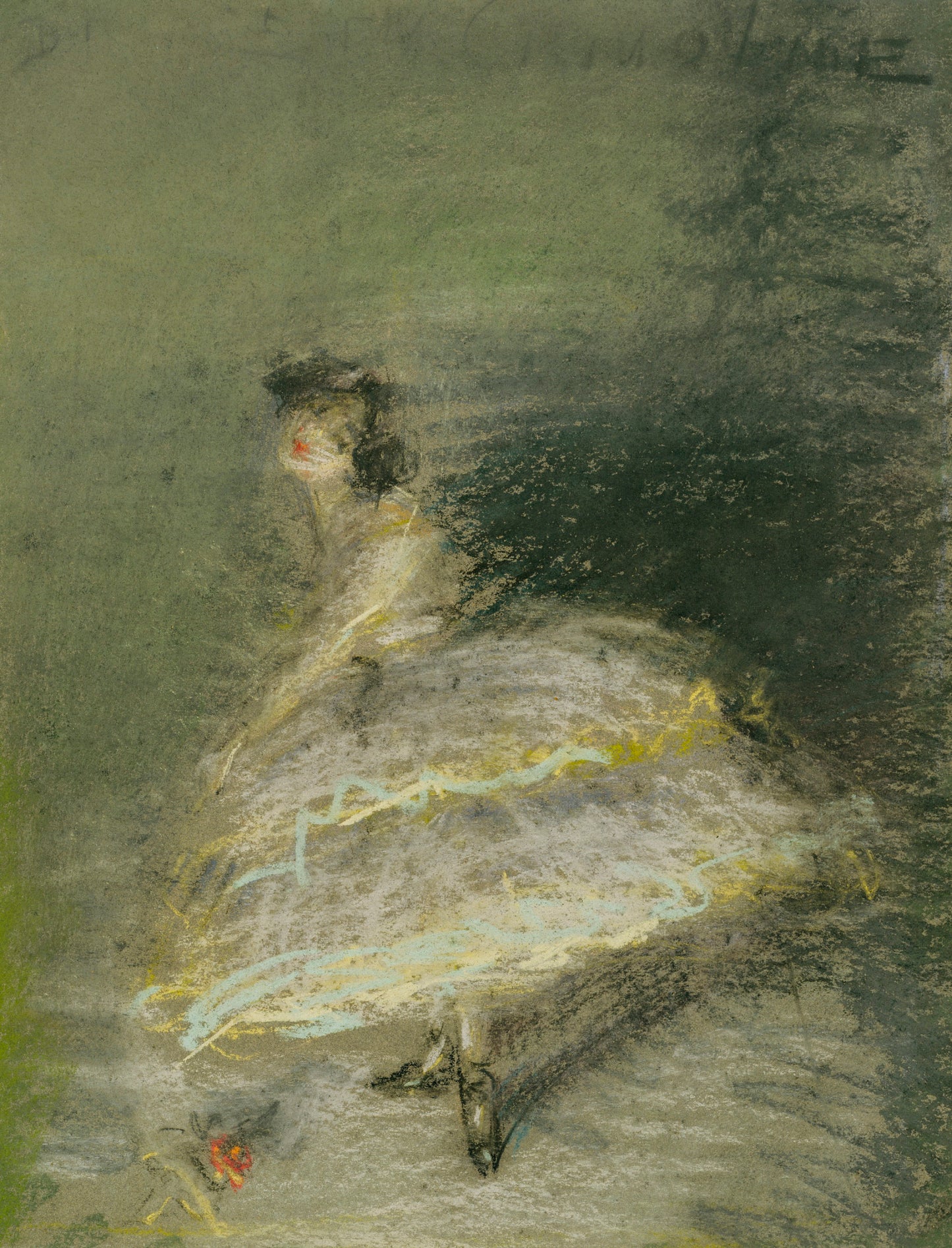 Alice Pike Barney:En Crinoline,16x12"(A3)Poster