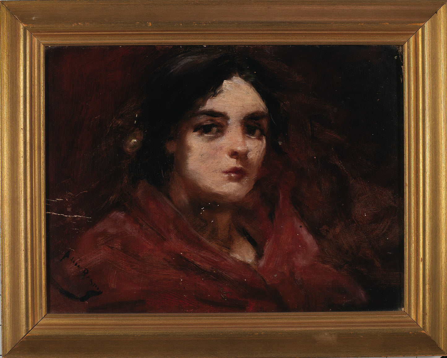 Alice Pike Barney:Gipsy,16x12"(A3)Poster