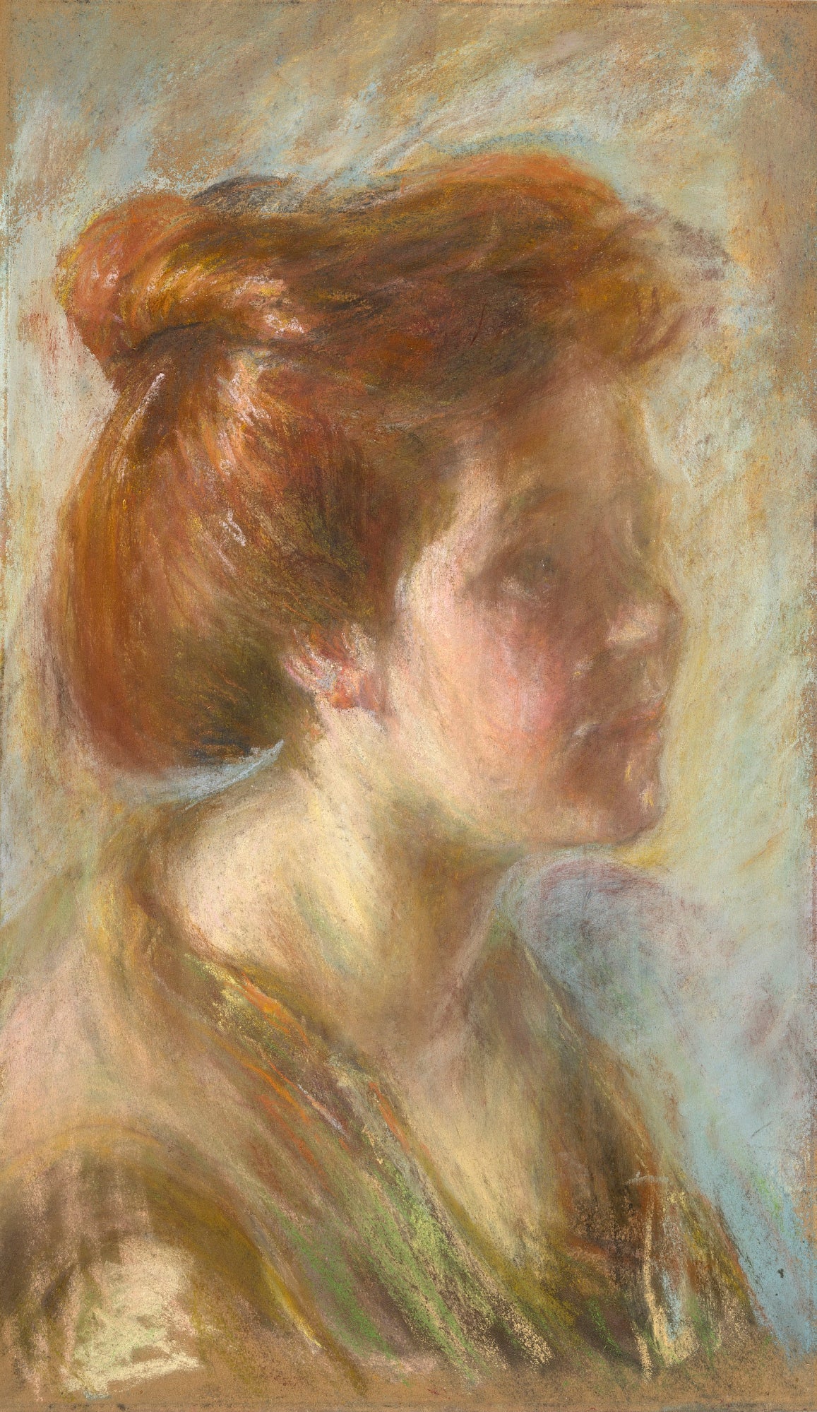 Alice Pike Barney:Girl with Titian Hair,16x12"(A3)Poster
