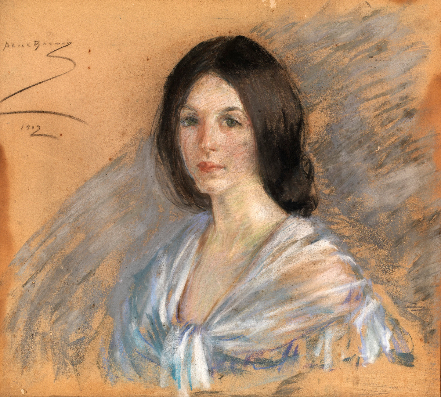 Alice Pike Barney:Jaqueline with Fichu,16x12"(A3)Poster
