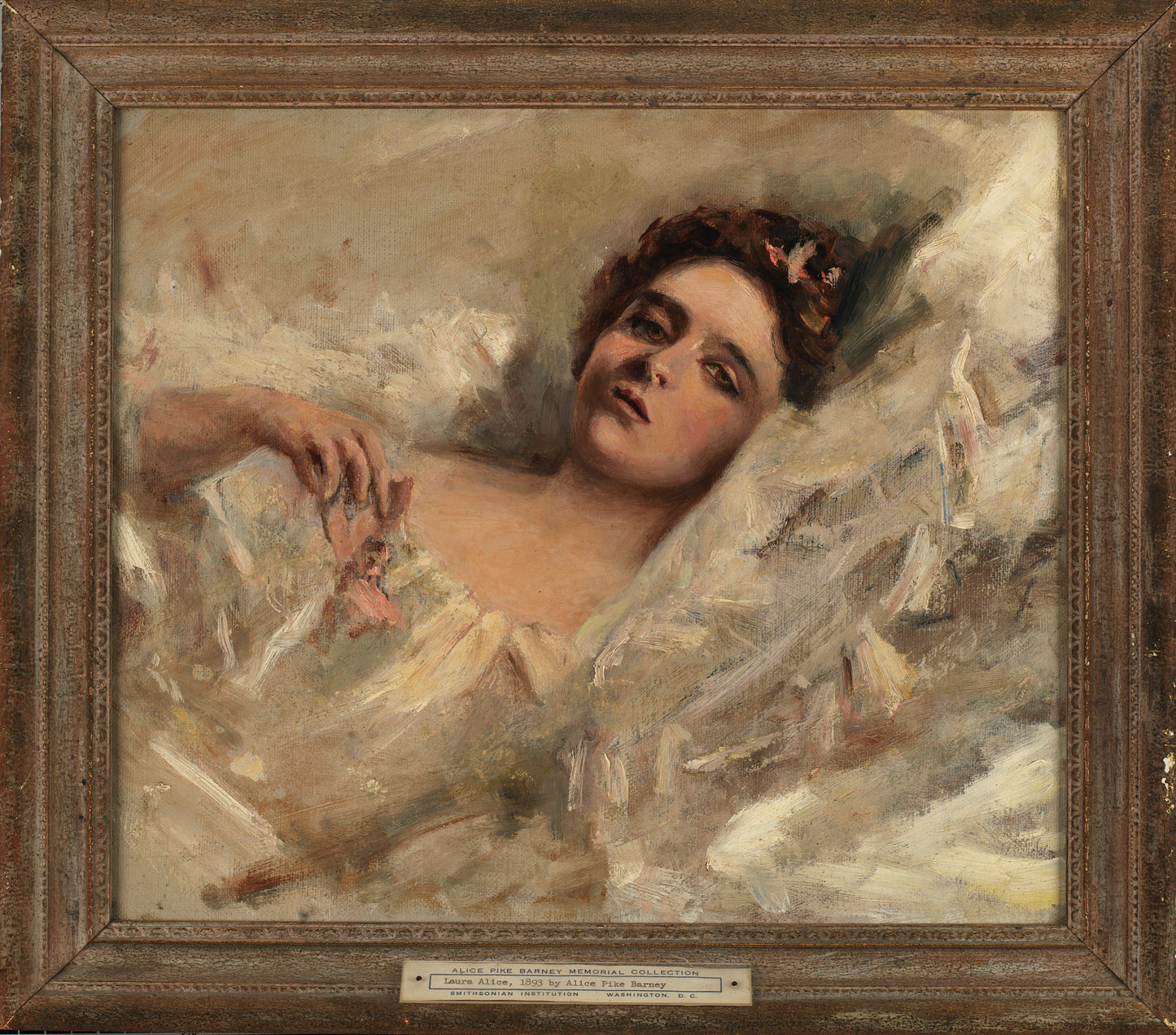 Alice Pike Barney:Laura Alice, 1893,16x12"(A3)Poster