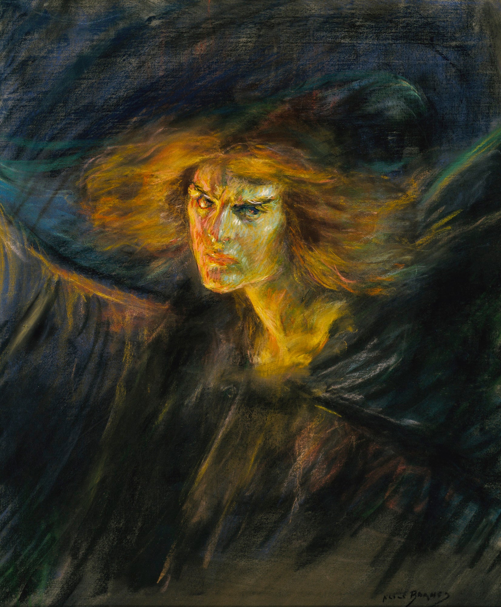 Alice Pike Barney:Lucifer (Natalie Clifford Barney),16x12"(A3)Poster