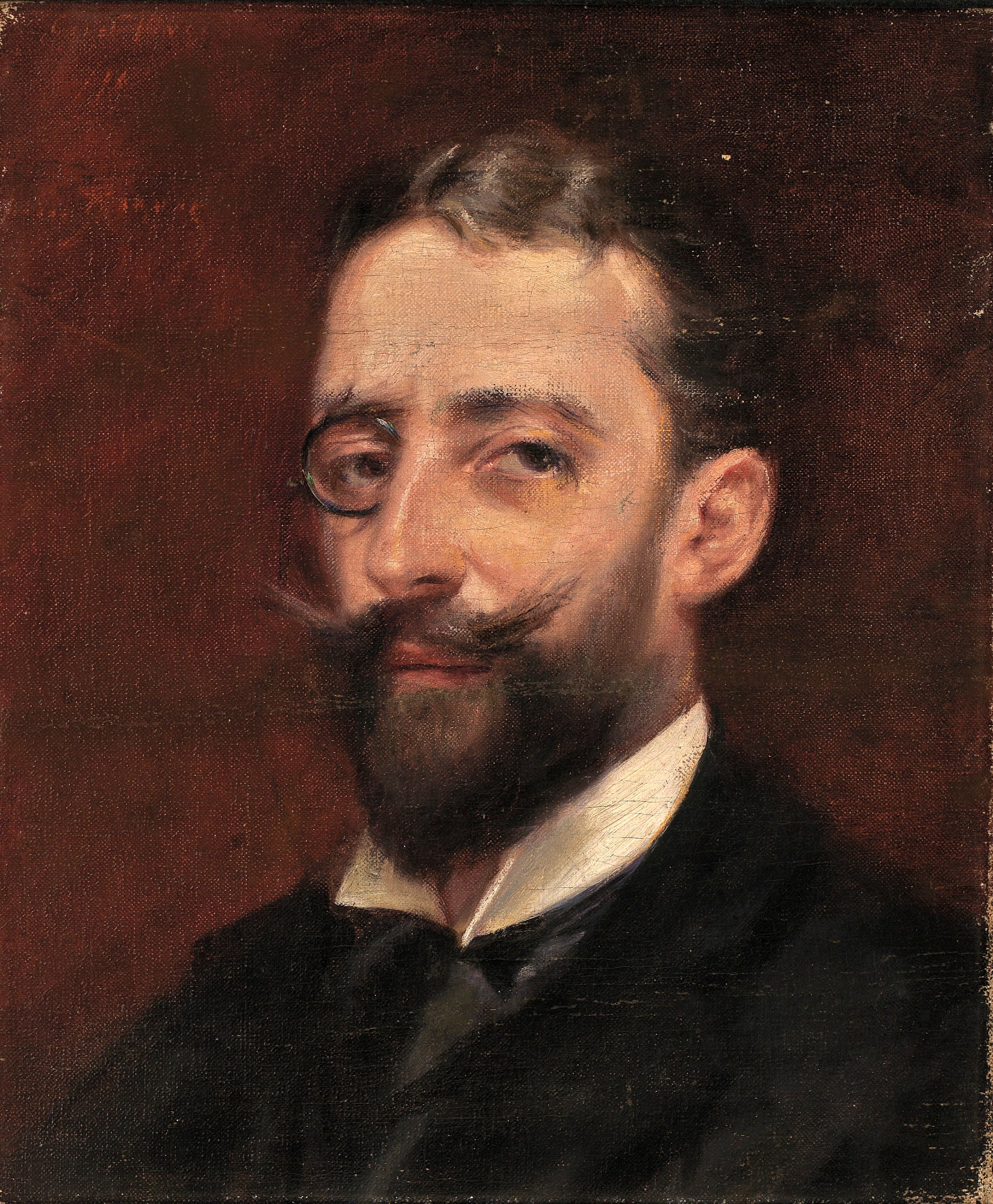 Alice Pike Barney:Man with Monocle,16x12"(A3)Poster
