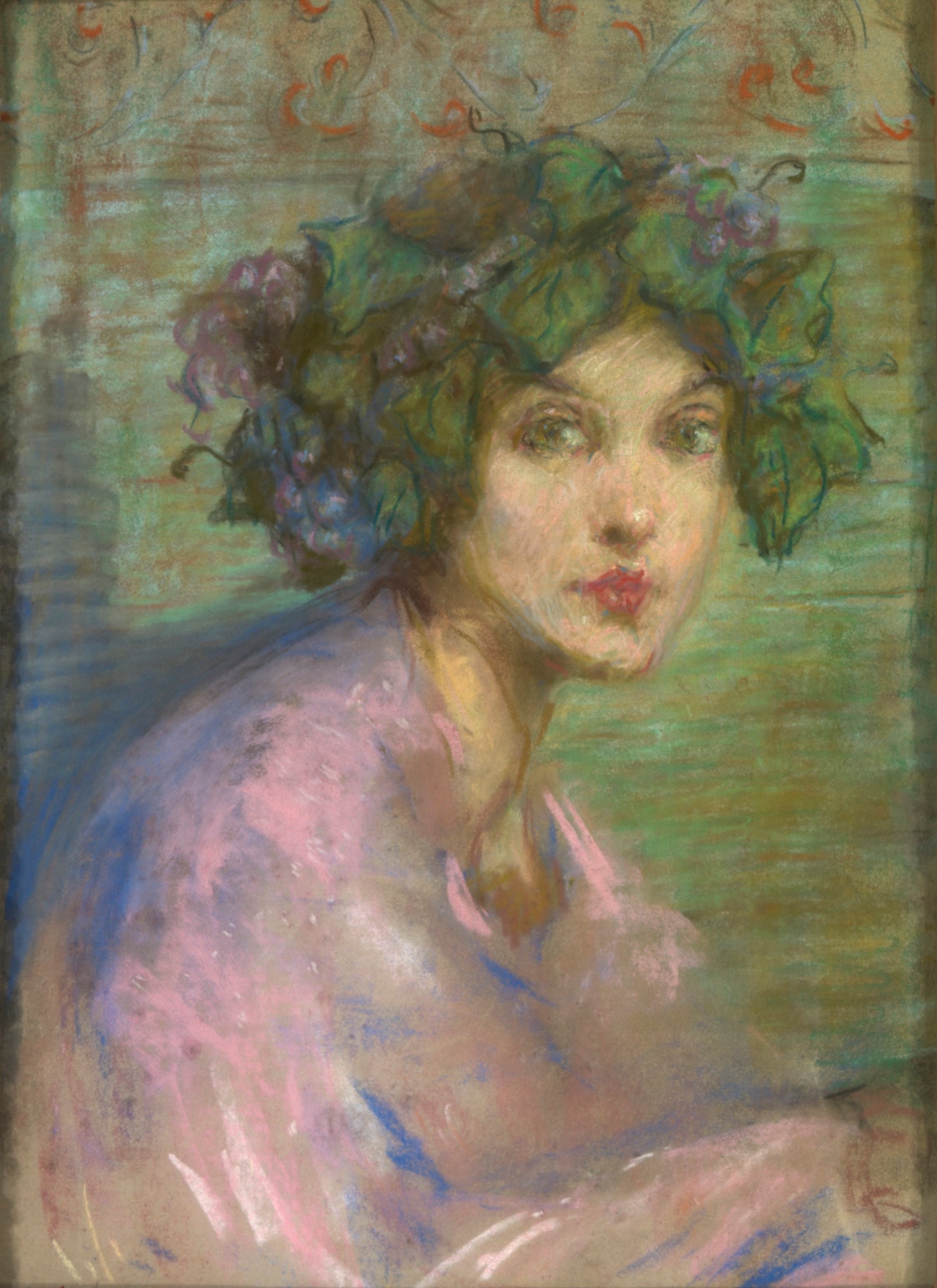 Alice Pike Barney:Bacchante,16x12"(A3)Poster