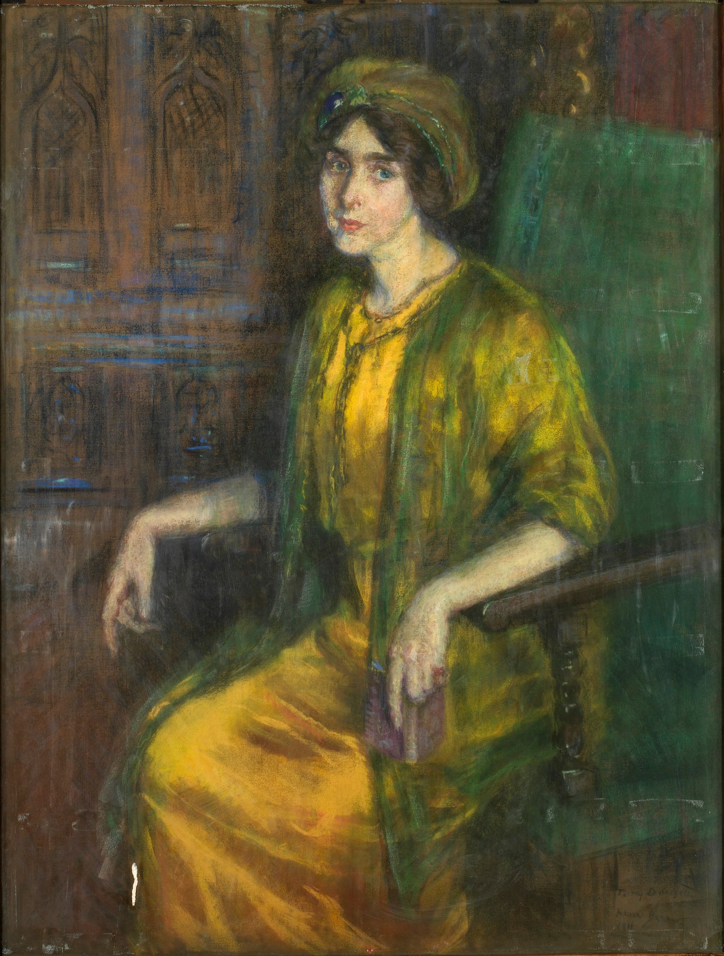 Alice Pike Barney:Laura Dreyfus Barney,16x12"(A3)Poster