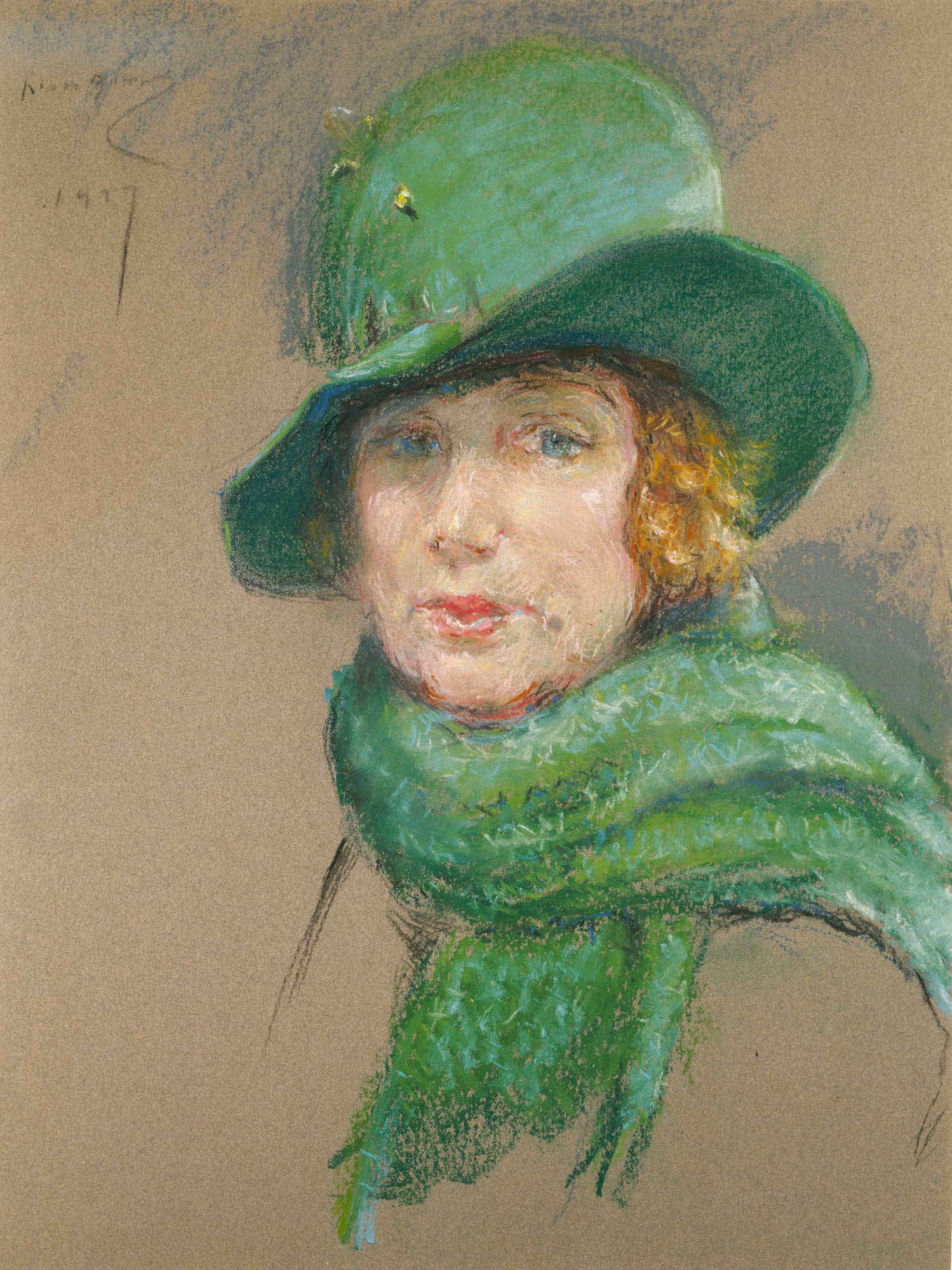Alice Pike Barney:Odette Tyler Shepherd,16x12"(A3)Poster