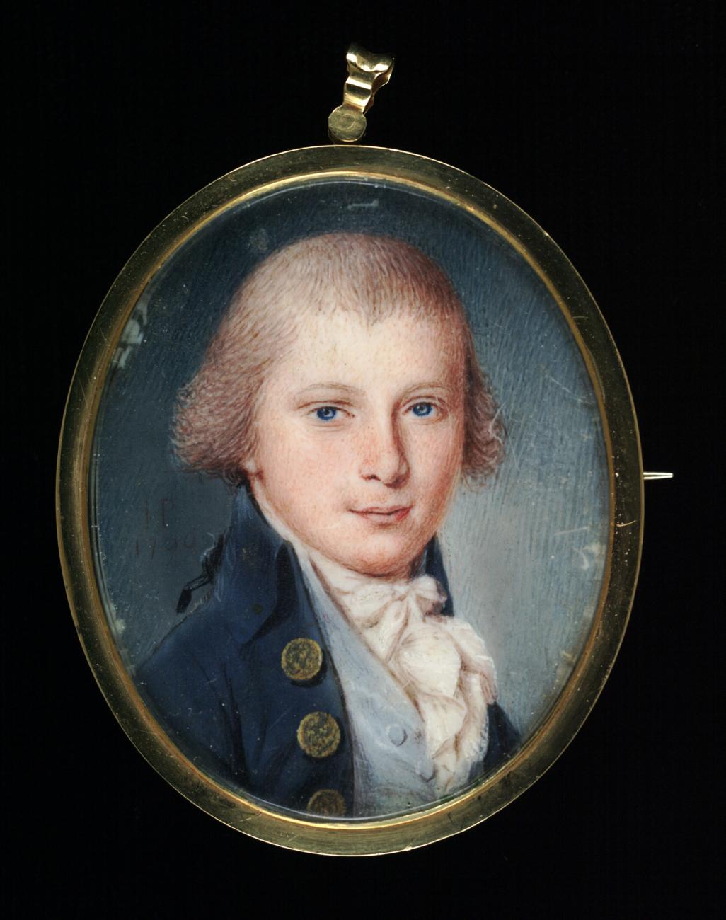 James Peale:Josiah Hewes Anthony,16x12"(A3)Poster