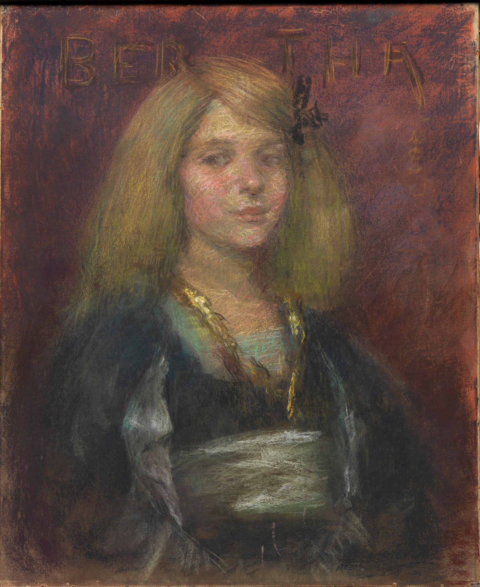 Alice Pike Barney:Bertha,16x12"(A3)Poster