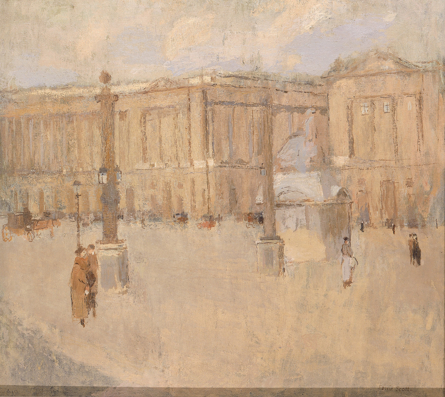 Frank Edwin Scott:Place de la Concorde no. I,16x12"(A3)Poster