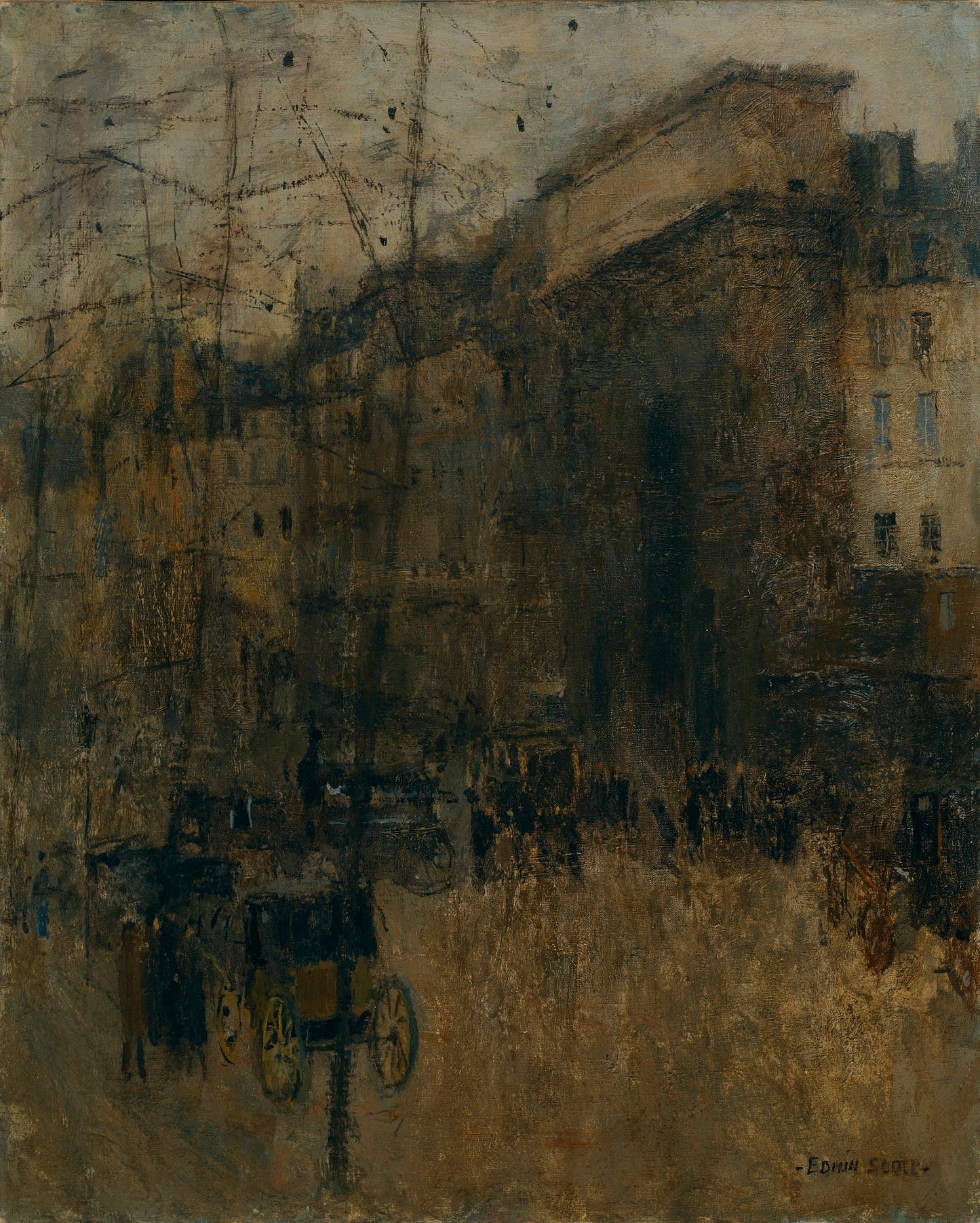 Frank Edwin Scott:Porte St. Martin no. I,16x12"(A3)Poster