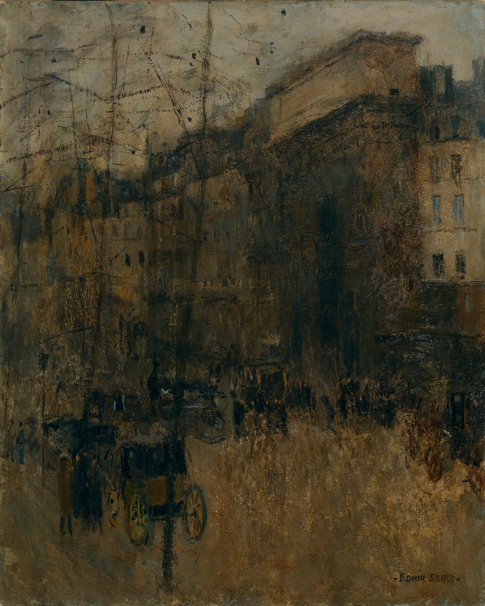 Frank Edwin Scott:Porte St. Martin no. I,16x12"(A3)Poster